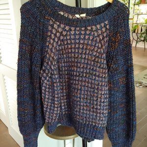 Anthropologie boho pullover sweater